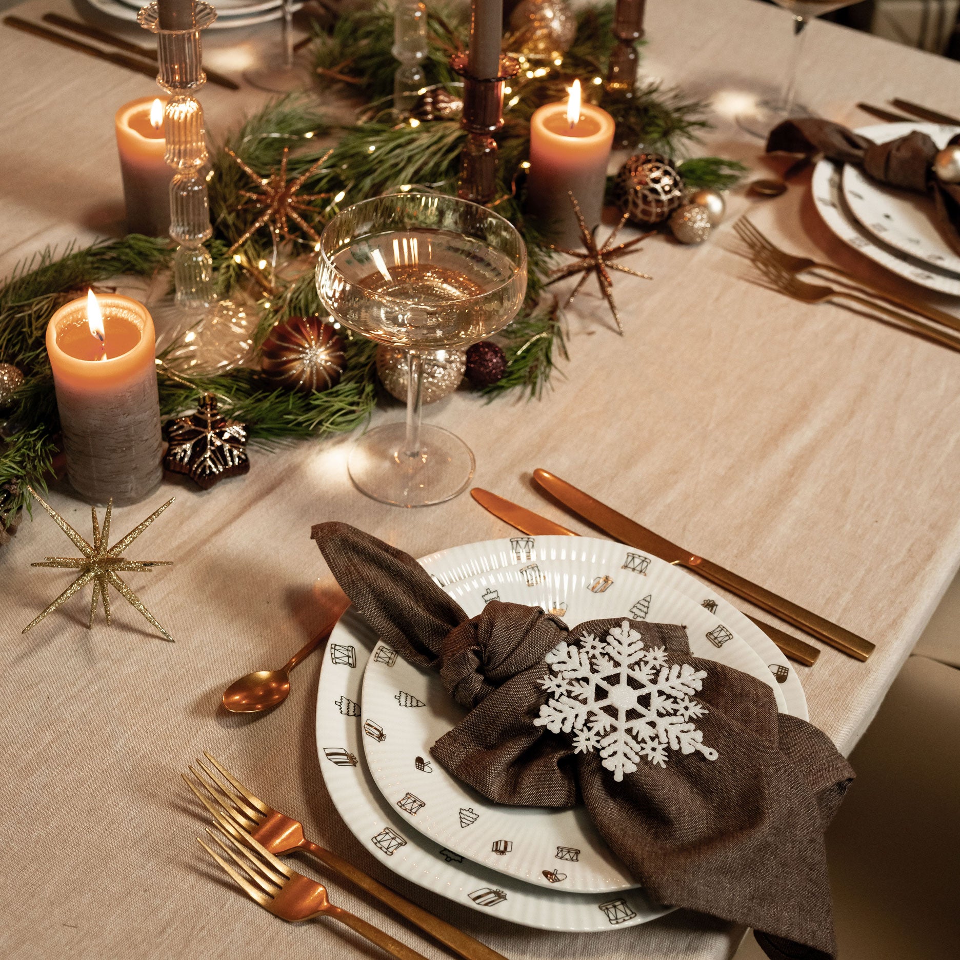 Magic Christmas middagstallerken Ø26 cm 2 stk.